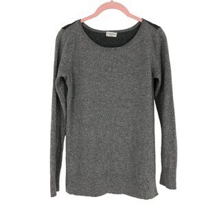 Club Monaco Cashmere Two tone Long Sleeve Crew neck Sweater size S
